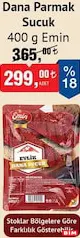 EMİN DANA PARMAK SUCUK 400 G fiyat ve kampanya bilgisi